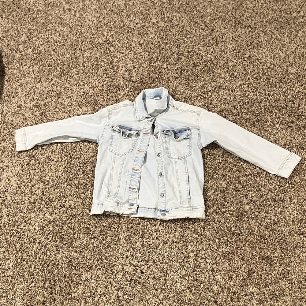 Stylish Kids' Light Blue Denim Jacket